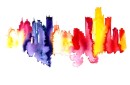 City Watercolor Print