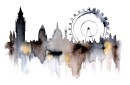London Watercolor Print