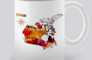 Сутрешната чаша кафе или чай става още по-приятна, с дизайнерската ни керамична чаша с щампа Канада.